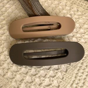 Alligator Clips Set of 2 Matte Colors